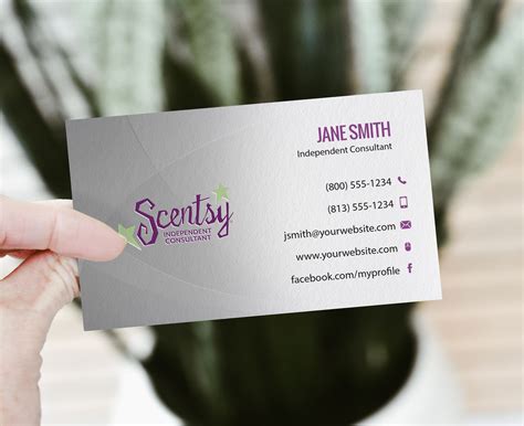 Scentsy Business Card Template